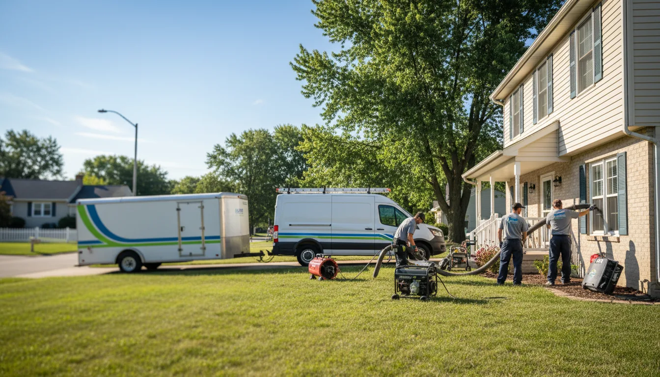 Flooded Basement Restoration And Cleanup With Repair in Stockville, NE near me